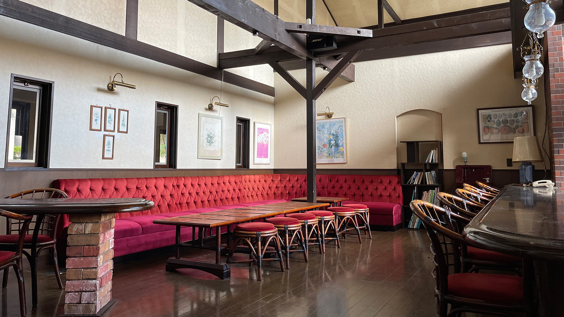 桜や作右衛門 アカンサス 喫煙所